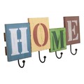 Cuier Home Multicolor, Creaciones Meng. 36x3.5x16cm, lemn de brad