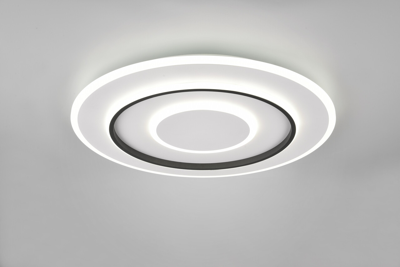 Plafoniera Jora, RL, 60x6 cm, 55W, 1x SMD, metal, alb mat