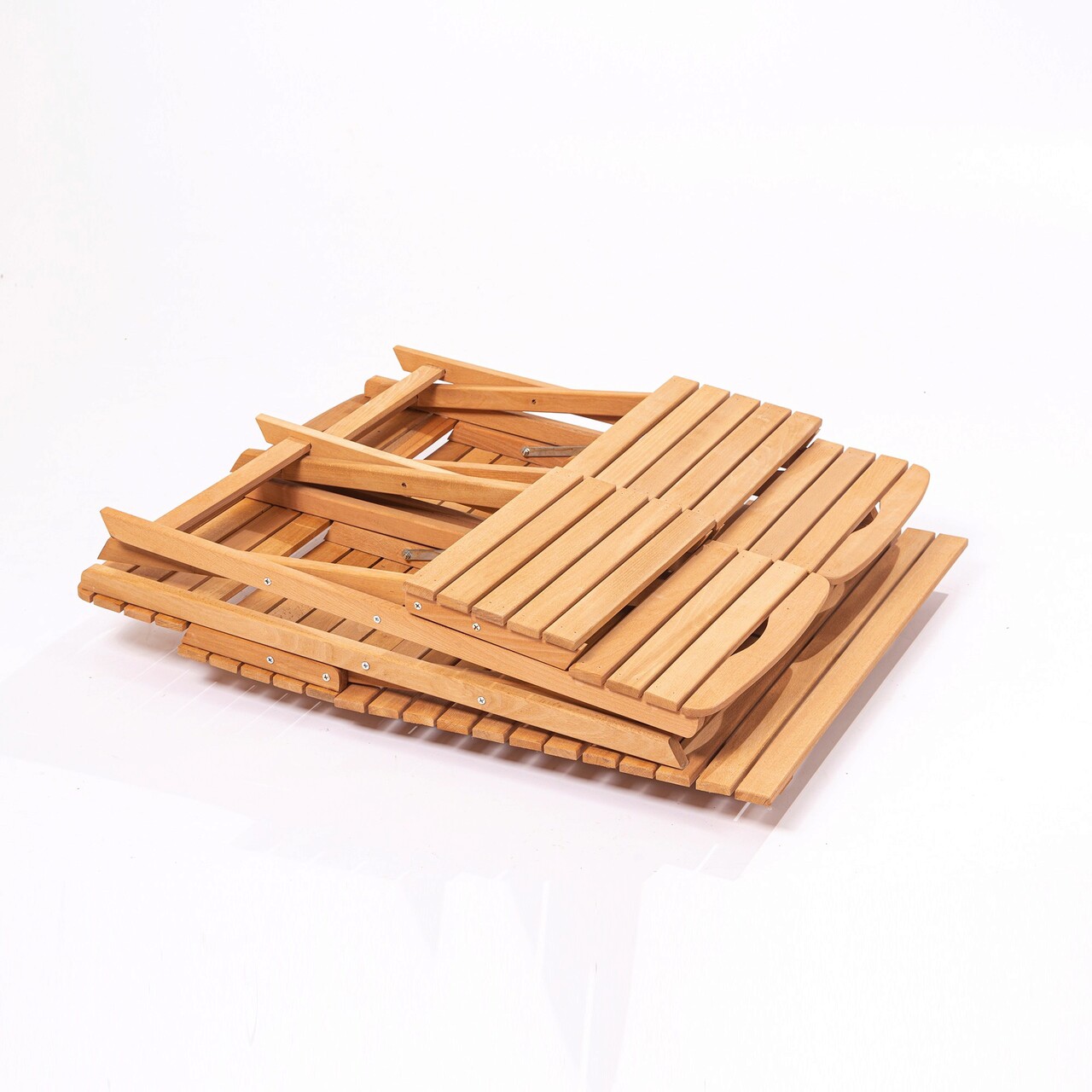 Set masa si scaune de gradina 5 piese, Meya Dekor, MY004, Maro - 2 | YEO
