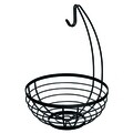 Cos pentru fructe cu carlig Austin, iDesgin, Ø27.5x40.2 cm, otel, negru mat