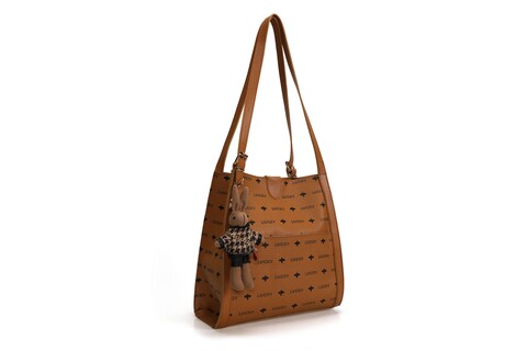 Geanta, lucky bees, 352 mustard, piele ecologica, mustar