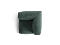 Modul pentru canapea, 1 loc, Martina-120, Micadoni Home, 100x100x75 cm, catifea, petrol