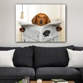 Tablou decorativ, 751010503_70100, Canvas, Cadru: 100% LEMN (grosime: 3cm), Multicolor
