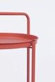 Carucior servire pentru gradina/terasa Austin, Bizzotto, D44.5x70 cm, otel, invelis e-coating, finisaj mat, teracota
