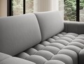 Coltar extensibil dreapta 4 locuri ELTAP, Bon-41, Bonett, 250x175x92 cm, lemn/poliester, gri deschis
