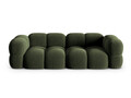 Canapea 4 locuri, Loretto, Cosmopolitan Design, 250x100x68 cm, catifea, verde