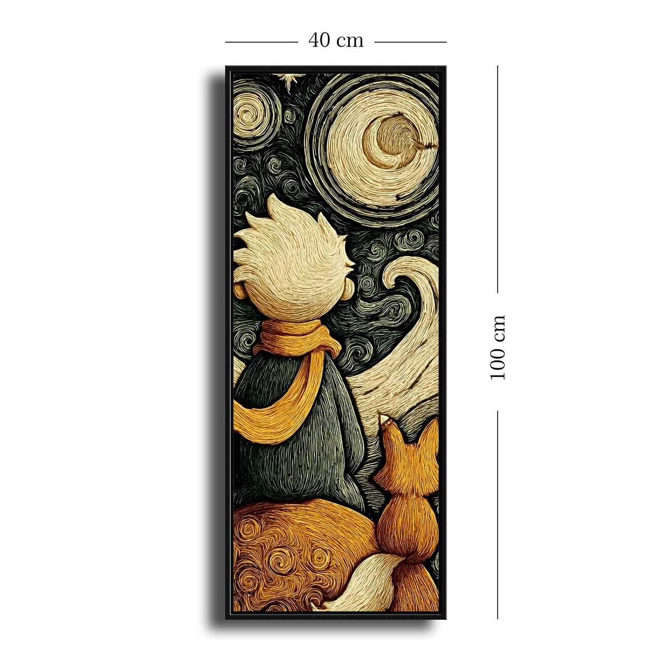 Tablou decorativ, 40100Lcsyh-008, Cadru: PVC (Grosime: 5 cm), Multicolor — imaginea 5