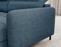 Coltar extensibil dreapta 4 locuri ELTAP, RT-40TOS, Berrto, 306x165x100 cm, lemn/poliester, albastru
