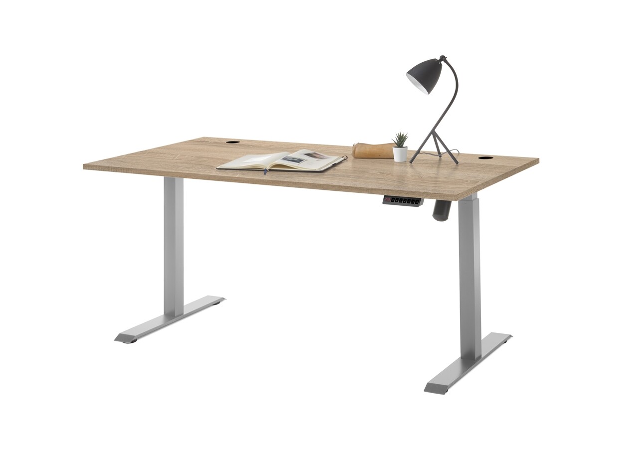 Birou Reglabil, Pronto Office, 160 X 77 X 72 Cm, PAL, Bej