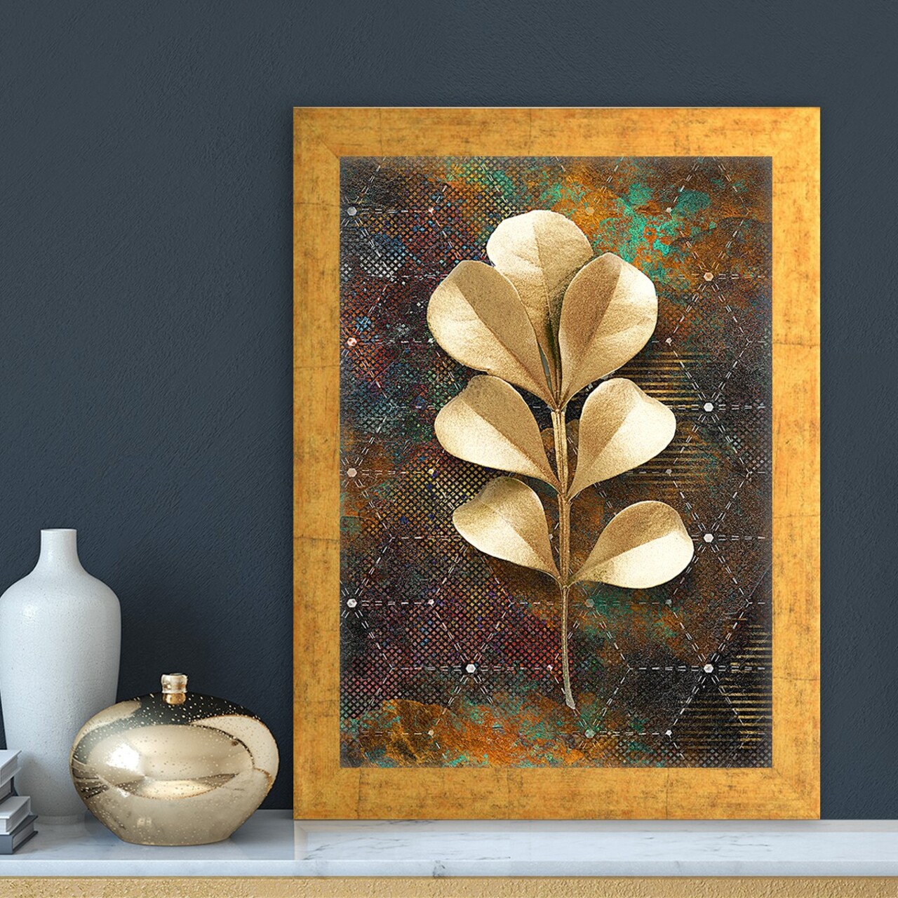 Tablou decorativ AC1588171729 Cadru: 100% LEMN (Grosime: 2 cm) Multicolor