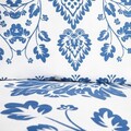 Lenjerie de pat pentru o persoana Marissa, Homla, 2 piese, 140x200 cm, bumbac, alb/albastru