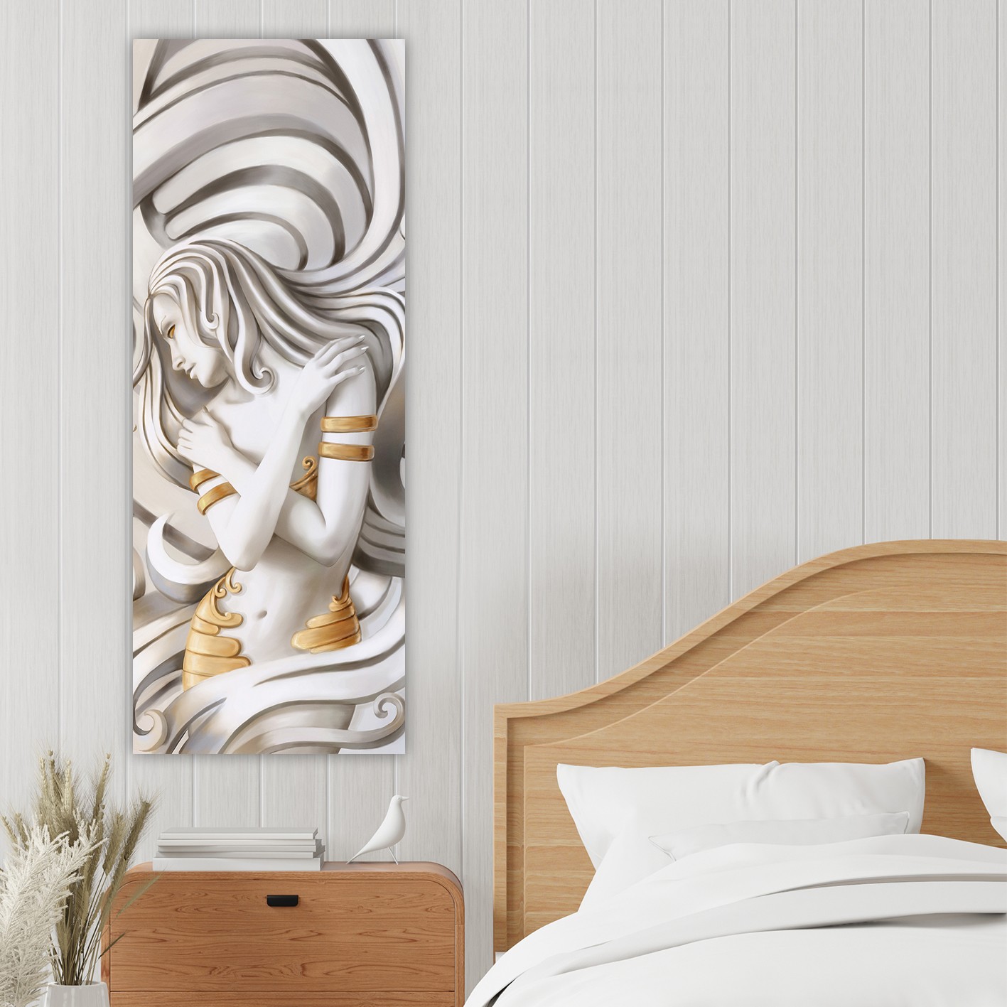 Tablou decorativ, DKY196347581_3080, Canvas, 30 x 80 cm, Multicolor