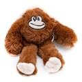 Jucarie de plus pentru caini Monkey L, Gloria, 45 x 11 x 44 cm, poliester, maro