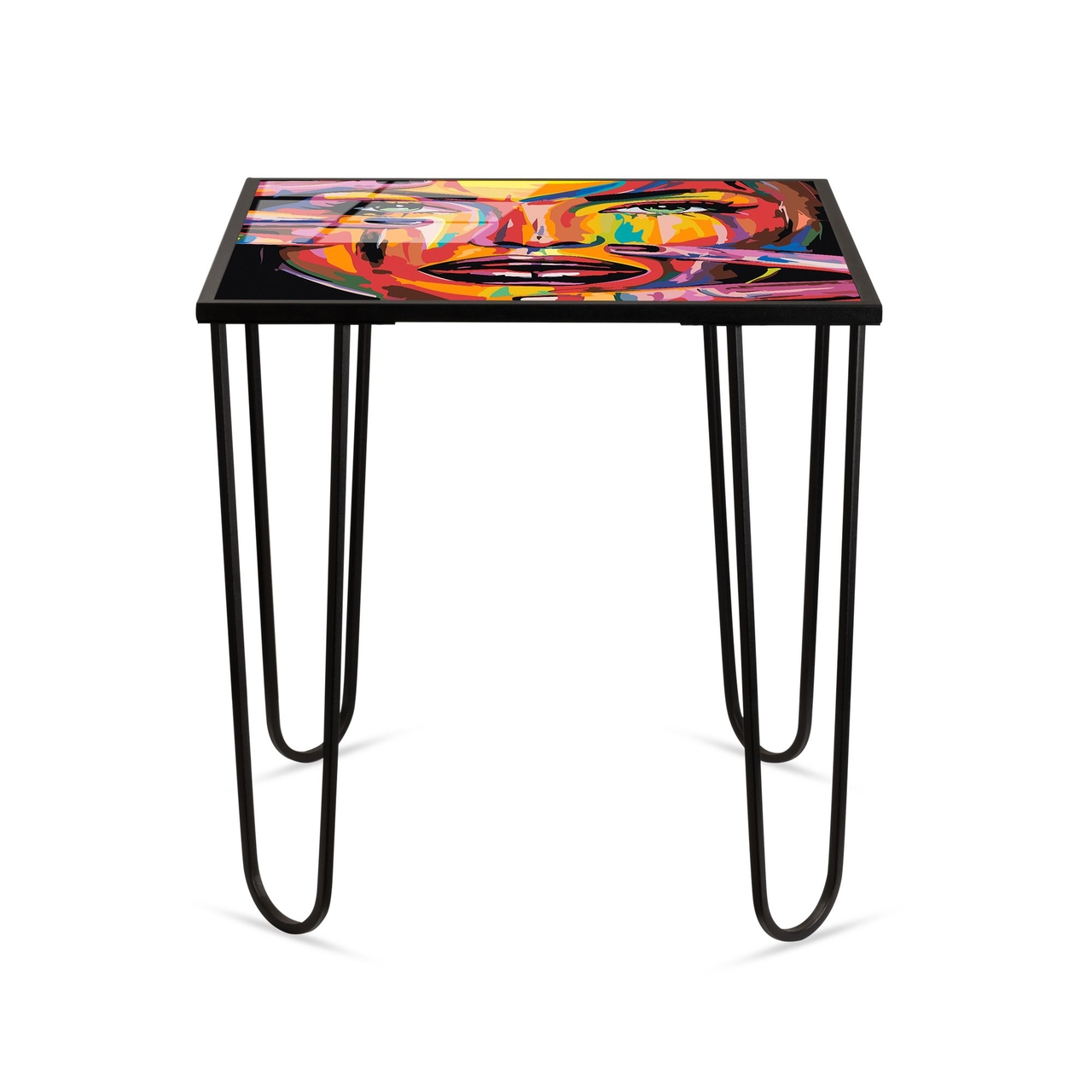 Masuta de cafea, Hanah Home, Shb-032-F, 53x55x53 cm, Multicolor - view 4