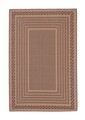 Covor cu doua fete Kashan, Bizzotto, 180 x 270 cm, polipropilena, maro