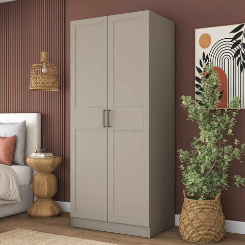 Dulap pentru haine, Hanah Home, BA290, 90x210x57.5 cm, Gresie