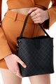 Geanta, Lucky Bees, 328 Black Grey, piele ecologica, negru/gri