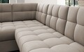 Coltar extensibil dreapta 5 locuri ELTAP, RT-18SO, Blewett, 299x198x82 cm, lemn/poliester, bej inchis