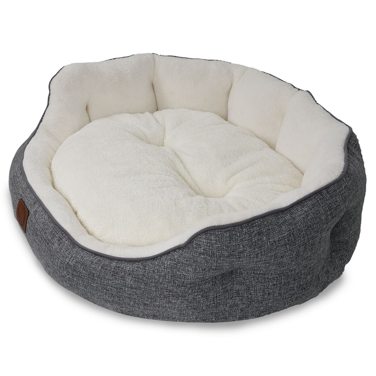 Pat pentru animale de companie, Paws &amp; Whiskers, Coco S, Material exterior: 100% poliester, Gri/Alb - view 4