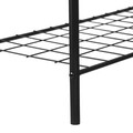 Umeras, Puqa Design, Riley, 144.5x89x32.5 cm, Metal, Negru