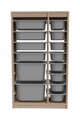 Dulap multifunctional, Estella, Montana Xs 2D4N8U, Sonomo / Gri