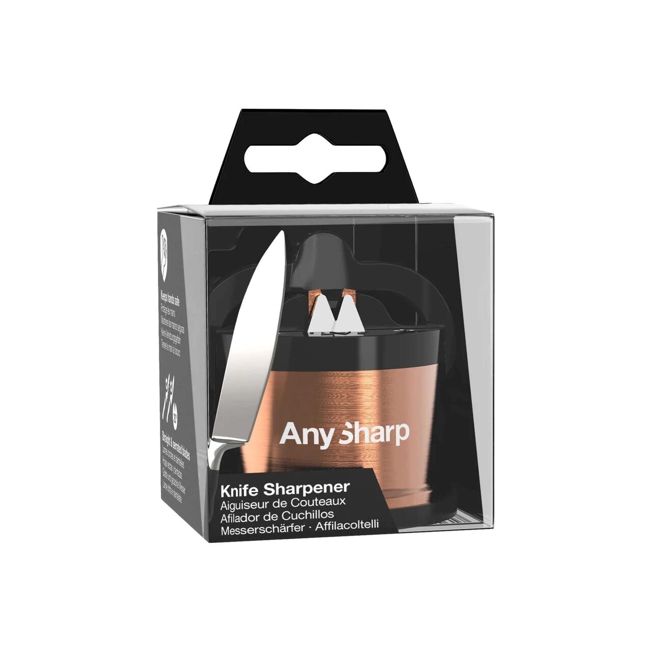 Ascutitor de cutite, "Pro", Cupru - AnySharp - imagine 6
