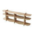 Consola, Hanah Home, Flusso, 170x65x30 cm, PAL, Maro