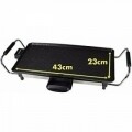 Gratar electric Jocca, 2000W, 43 x 23 cm, negru