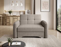 Canapea extensibila 1 loc, ELTAP, Laine, 102x109x84 cm, lemn/poliester, bej
