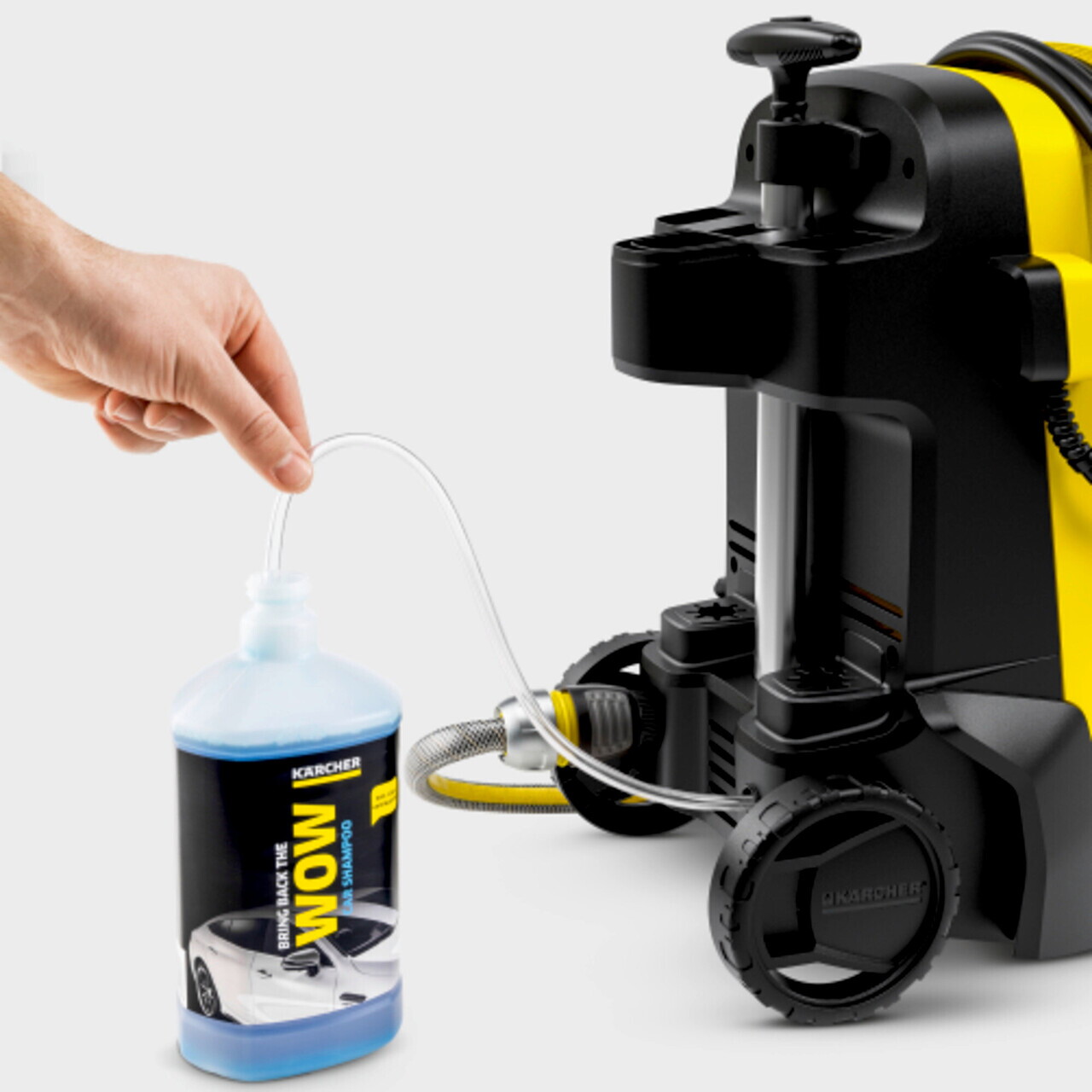 Aparat de spalat cu presiune K 5 Classic, Karcher, galben — imaginea 8