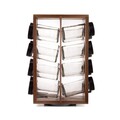 Set 16 recipiente pentru condimente si suport, Lenne, Homla, 17x12x28 cm, lemn/sticla, natur