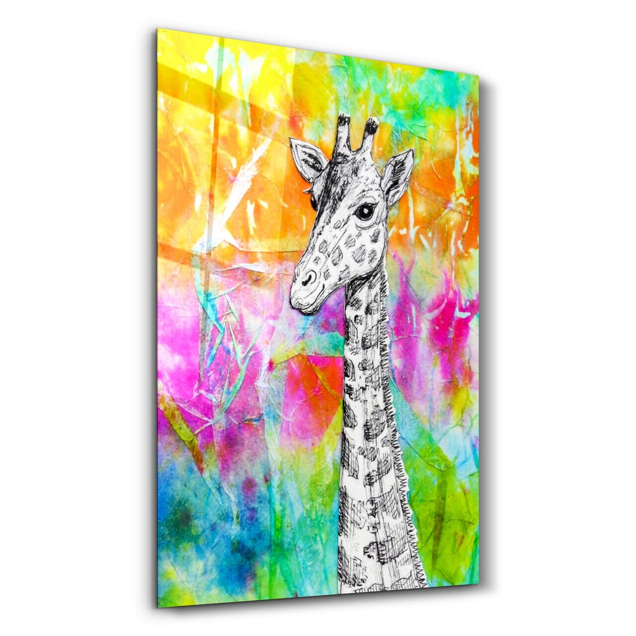 Tablou decorativ, OGLS-2098, Dimensiuni: 70 x 110 cm, Multicolor — imaginea 5