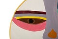 Vas decorativ Piccassy Round, Mauro Ferretti, 28x9x33 cm, ceramica, multicolor