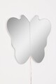 Oglinda cu Iluminare Led, Mirrorland, Butterfly Silver, Oglindă indestructibilă cu obturator, Alb