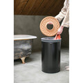 Cos de rufe, Brabantia, Black Cork, 60 L, 38x38x63.5 cm, otel/pluta, negru