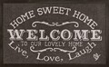 Covoras de intrare, Olivo Tappeti, Floor 2, Welcome, 45 x 75 cm, polipropilena, multicolor