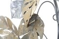 Decoratiune de perete 3D Leaf, Mauro Ferretti, 50x7.5x90.5 cm, fier