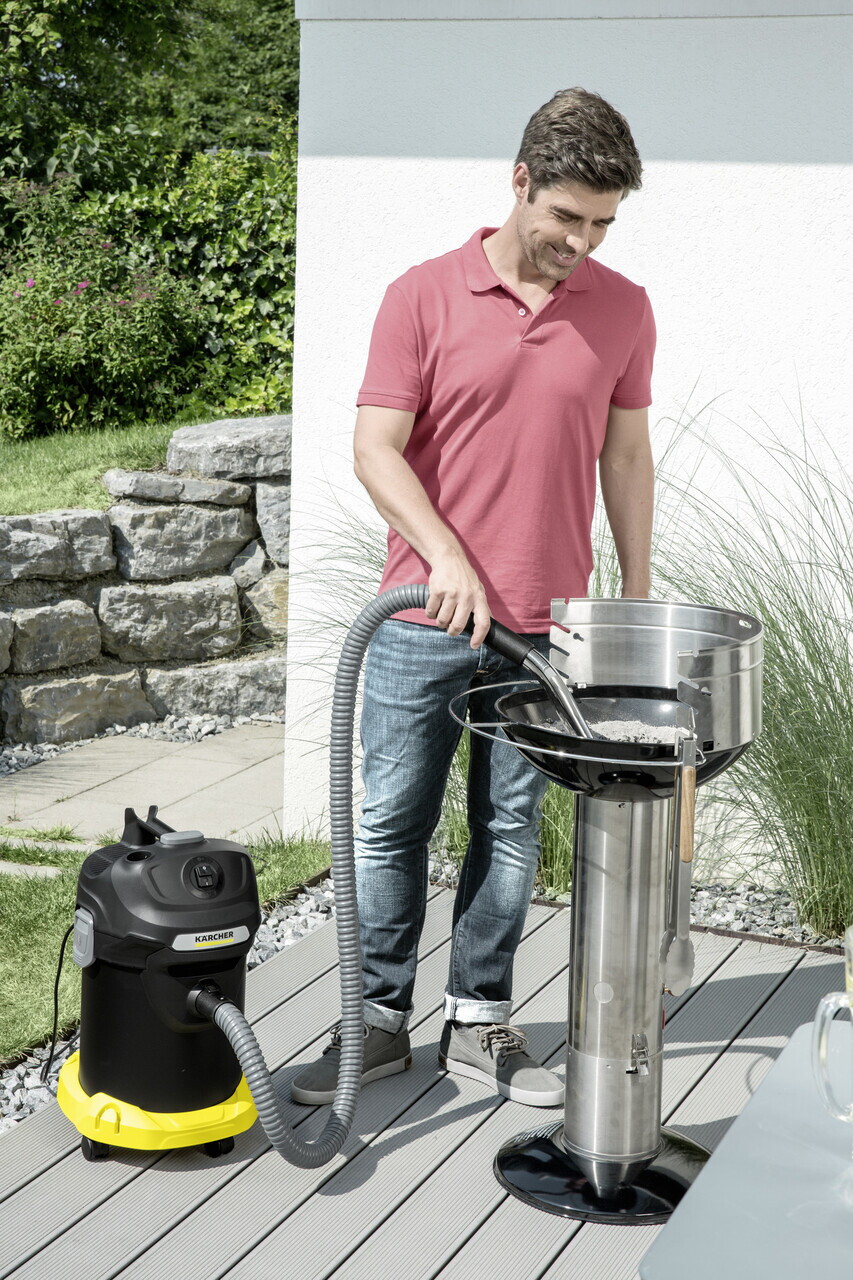 Aspirator pentru cenusa AD 4 Premium, Karcher, negru/galben — imaginea 3