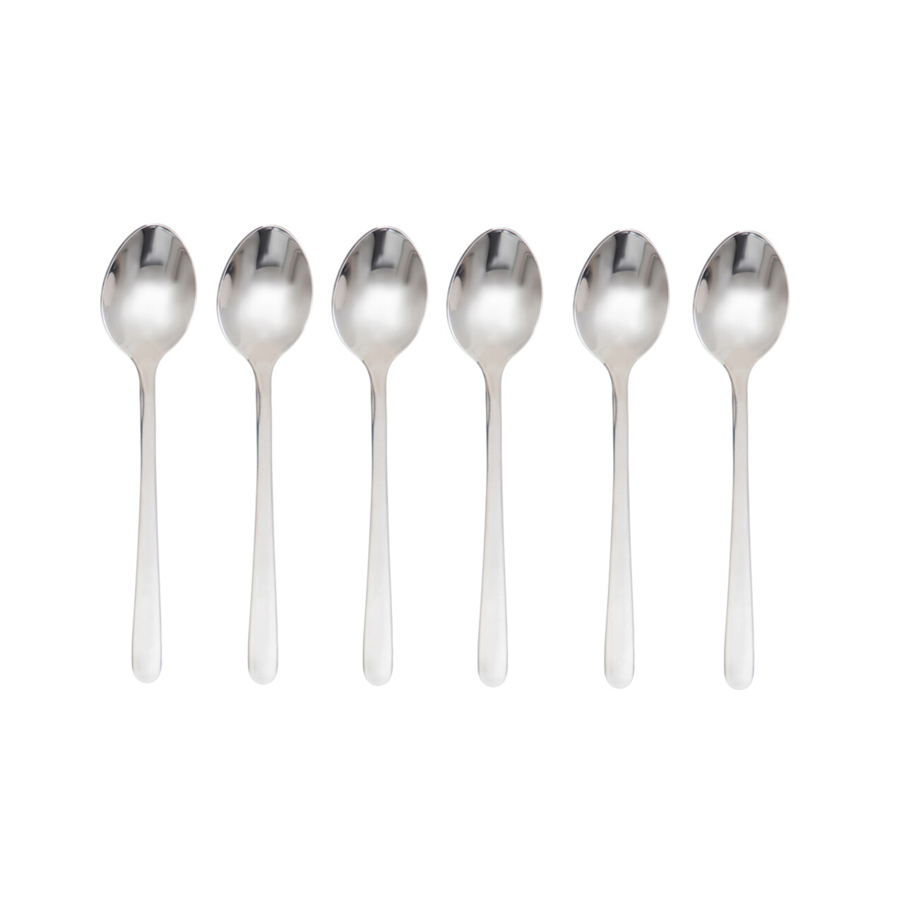 Set tacamuri 24 piese Lugano, Homla, inox 18/0, argintiu - imagine 7