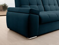 Coltar extensibil dreapta 3 locuri ELTAP, RT-40NU, Sado, 272x192x95 cm, lemn/poliester, albastru inchis