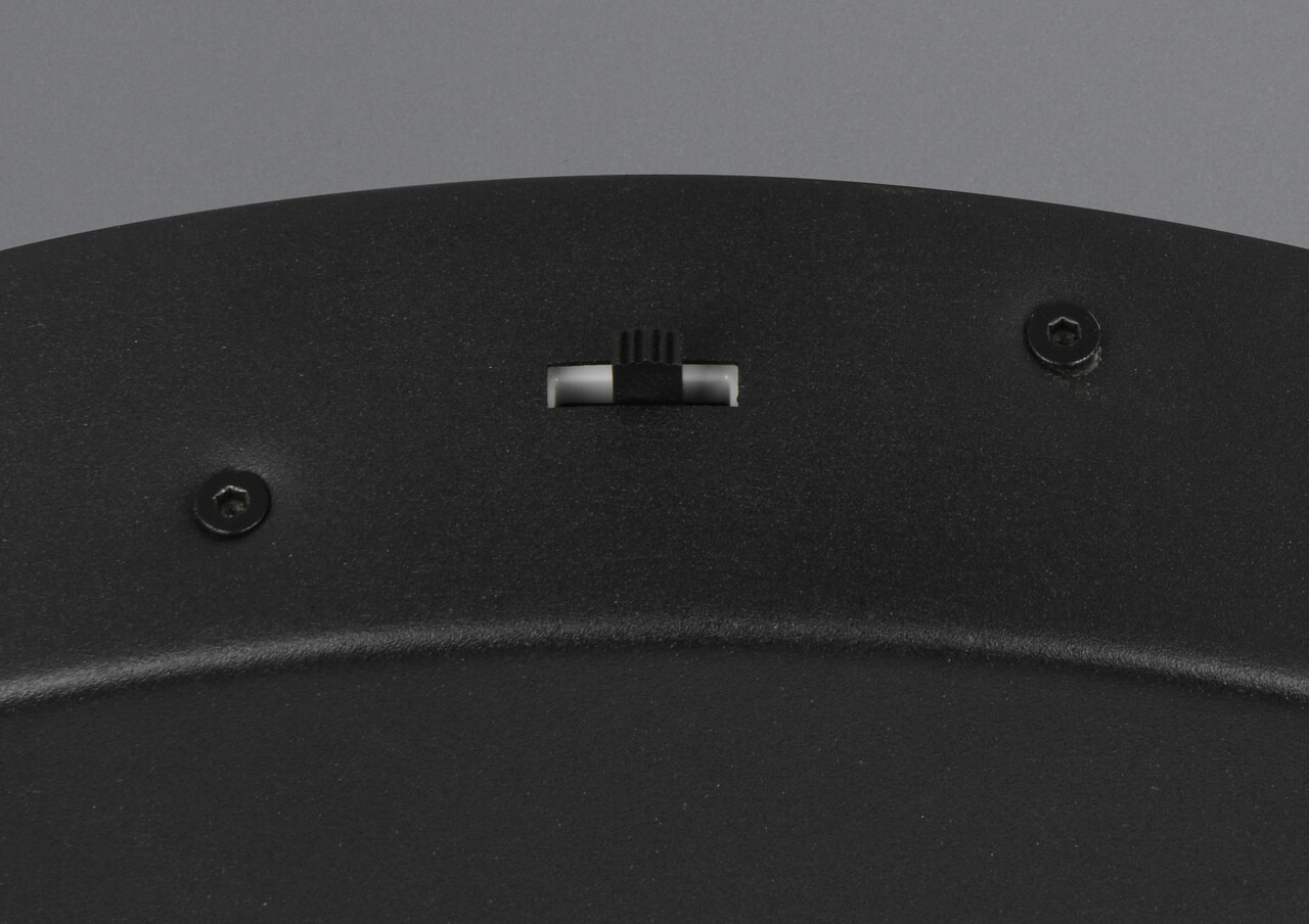 Lustra Keaton, TRIO, 45x150 cm, 10W, 1x SMD, metal, negru/auriu