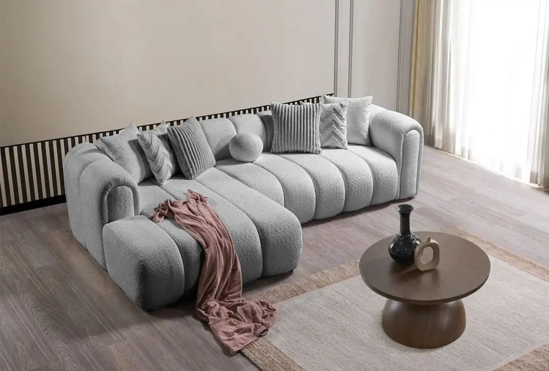 Coltar, Atelier del Sofa, 752EST1317, Frame: 70% HORNBEAM/30% MELAMINE COATED CHIPBOARD, Gri