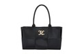 Geanta Juicy Couture 105, 40x12x25 cm, piele ecologica, negru