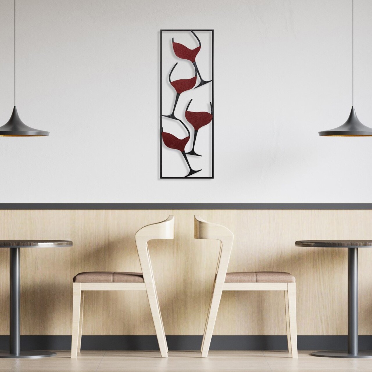 Decoratiune, Wine, Dimensiune: 32 x 5 x 90 cm, Multicolor - view 2
