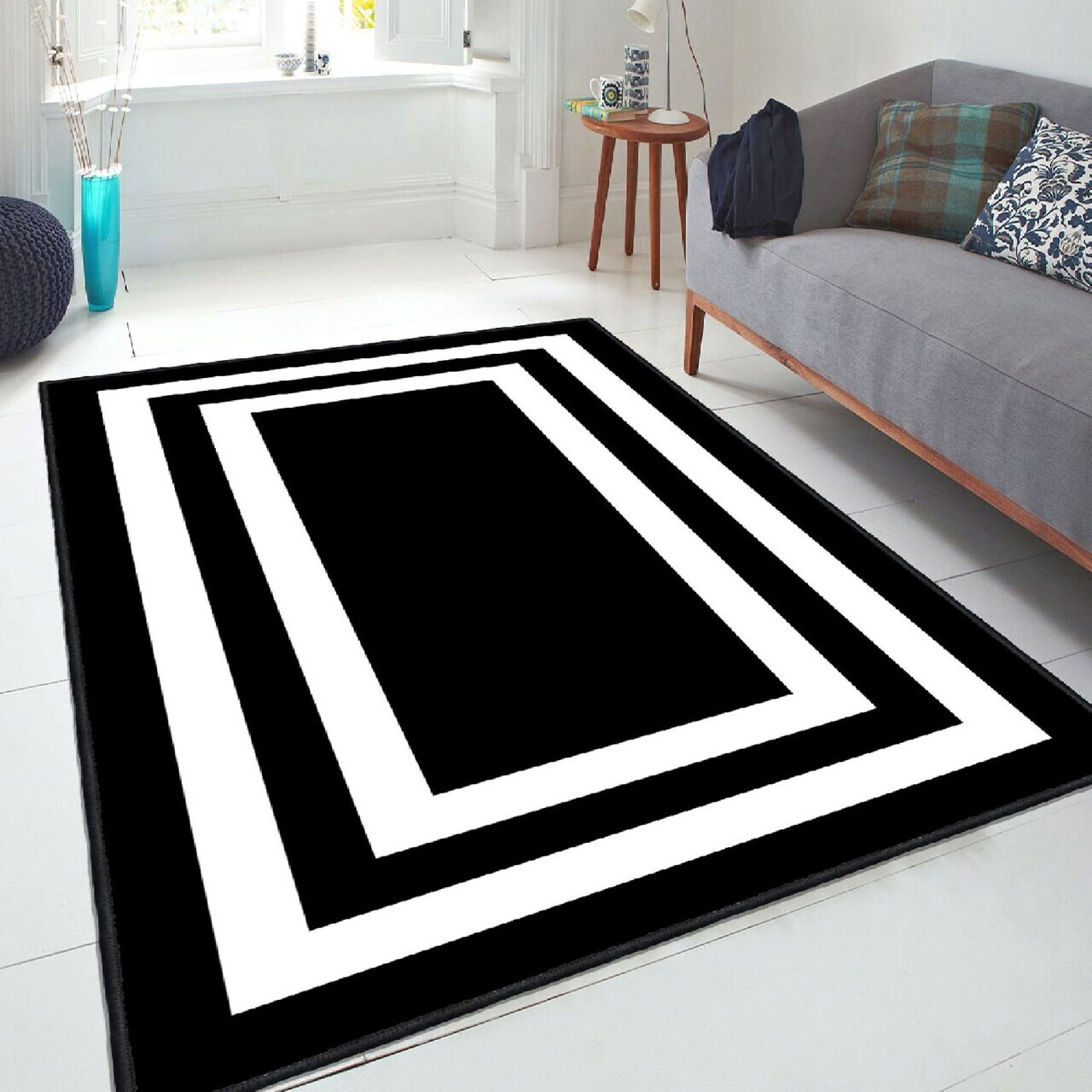 Covor Els2229 120x180 cm Catifea Multicolor