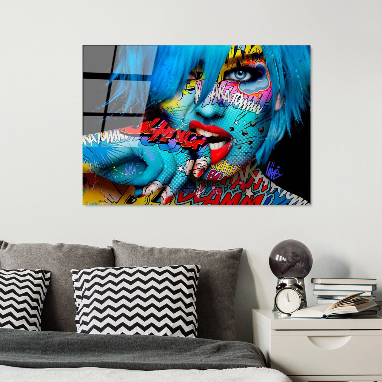 Tablou decorativ UV-713 70 x 100 70 x 100 cm Multicolor