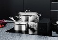 Set vase pentru gatit 7 piese BergHOFF, Essentials Hotel Downdraft, inox