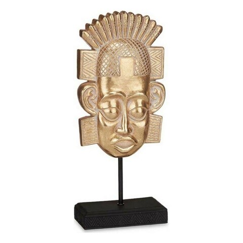 Decoratiune Indian Man, Gift Decor, 17.5 x 10.5 x 36 cm, polirasina, auriu Gift Decor