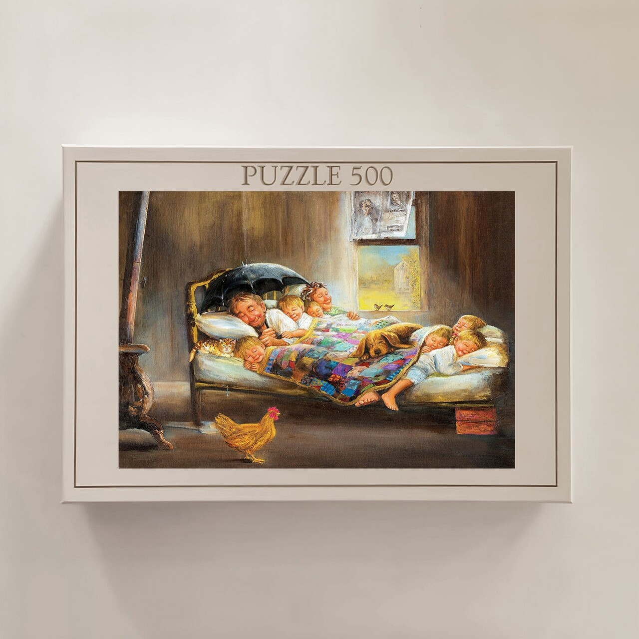 Puzzle, Wallxpert, PZL_06_500, Multicolor - imagine 3