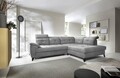 Coltar extensibil dreapta 5 locuri ELTAP, RT-04REL, Inferne, 297x210x107 cm, lemn/poliester, gri